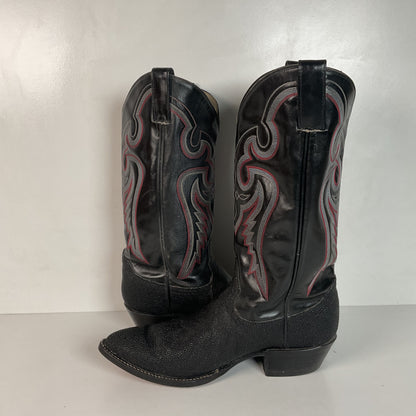 Men’s Exotic Sea Stingray Cowboy Boots 8.5 D