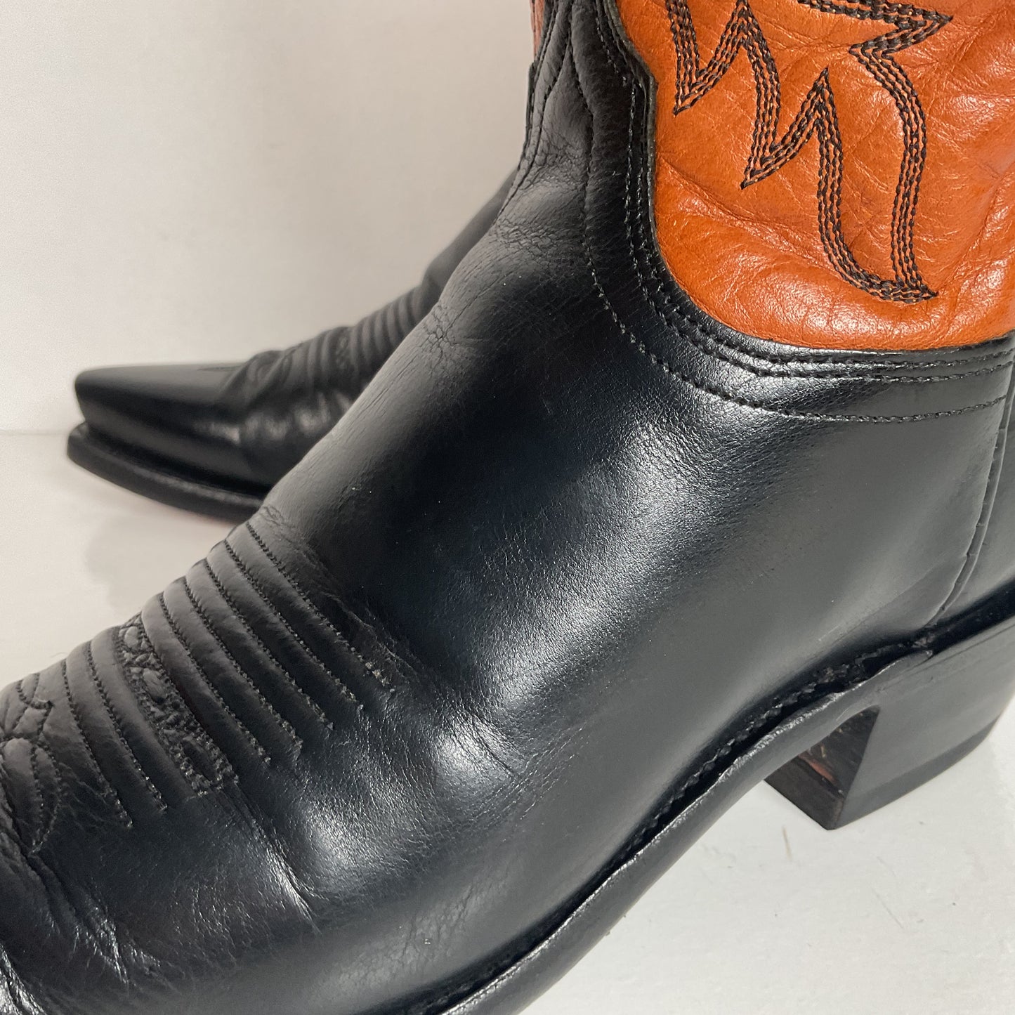 Lucchese 1883 Buffalo Calf Cowgirl Boots | Snip Toe | Women’s 6.5 B