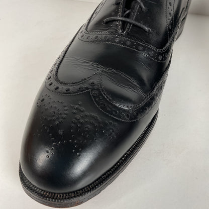 Vintage Johnston Murphy Oxford Shoes | USA Made | Classic Black | Men’s 12 D