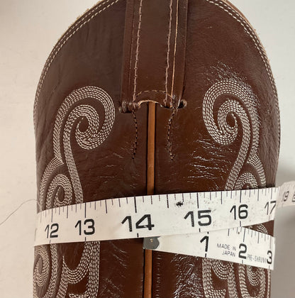 Tony Lama Snakeskin Cowboy Boots | Gold Label | Men’s 7.5 C | Women’s 8.5