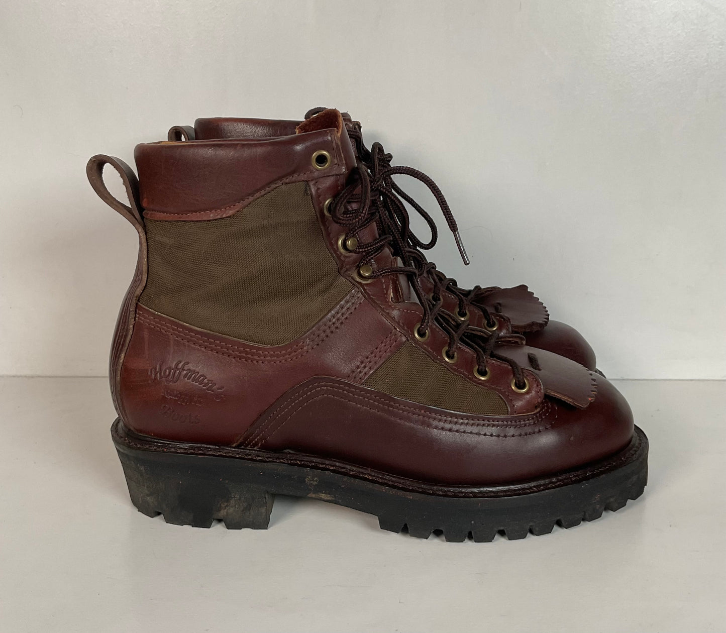 Hoffman Composite Toe Lineman Hiker Boots 8 EE Style 19600 USA Made