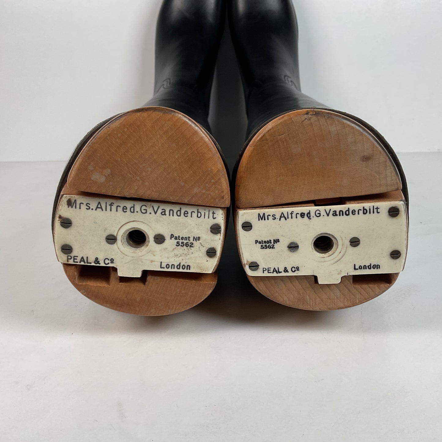 Vintage Peal & Co Polo Riding Boots | Wooden Form | Vanderbilt | King George