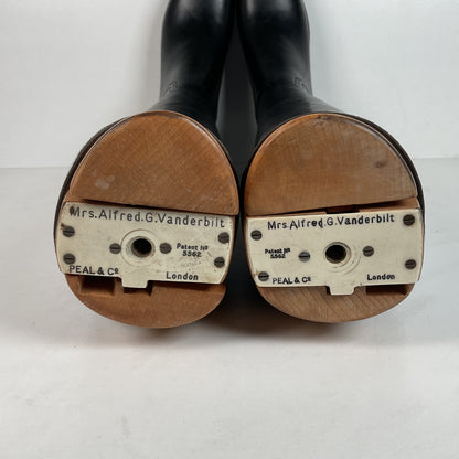 Vintage Peal & Co Polo Riding Boots | Wooden Form | Vanderbilt | King George