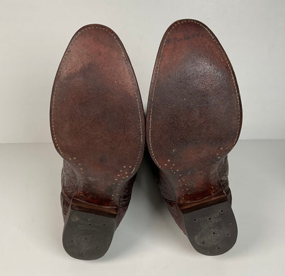 McClintock Hornback Caiman Cowboy Boots | Exotic | Men’s 9 D