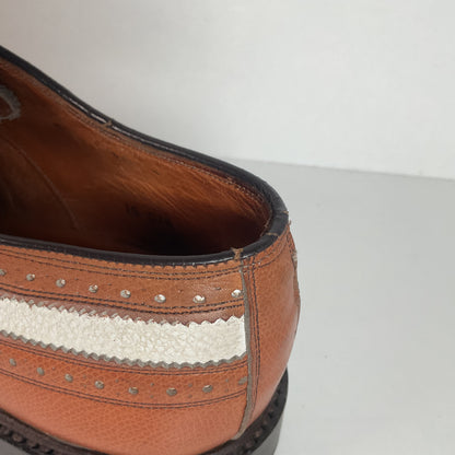 Vintage Johnston Murphy Spectator Shoes | Aristocraft | 1950s-1960s | 10 C