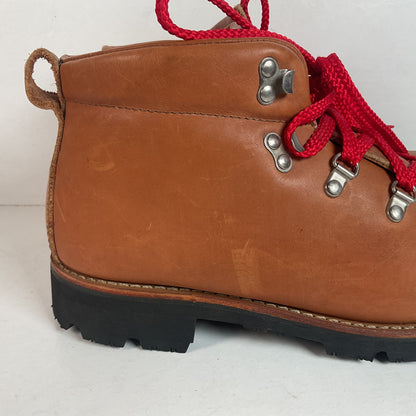 Vintage Knapp Mountaineering Boots | USA Made | Safety Toe | Stomper | 8.5
