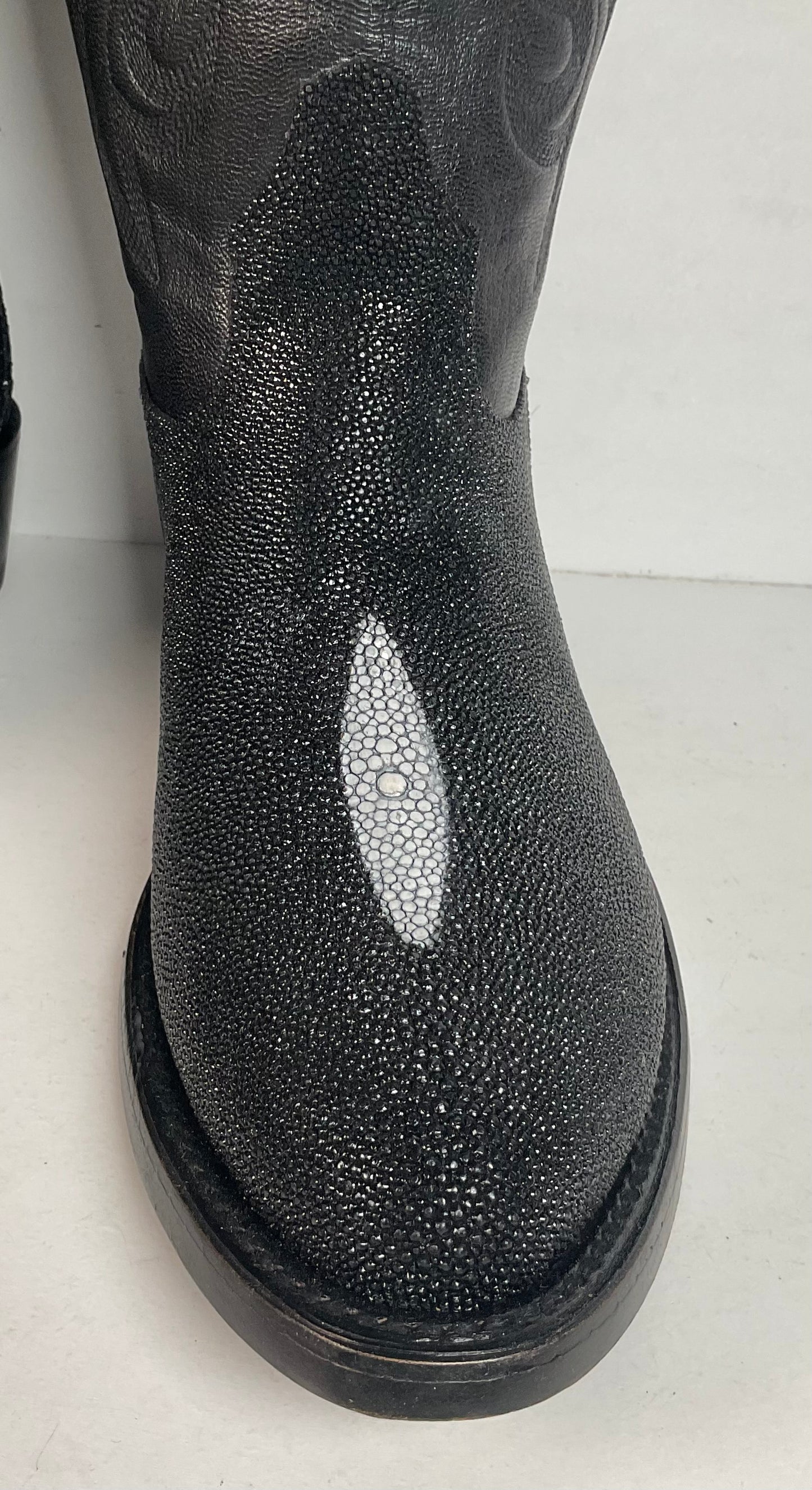 Los Altos Sea Stingray Cowboy Boots 10 D Exotic