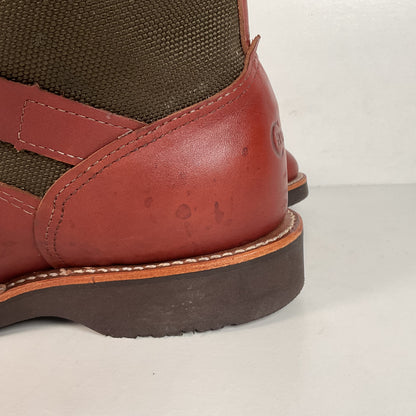 Chippewa Descaro Snake Proof Boots | USA Made | Canvas | Retired | Men’s 8.5 D