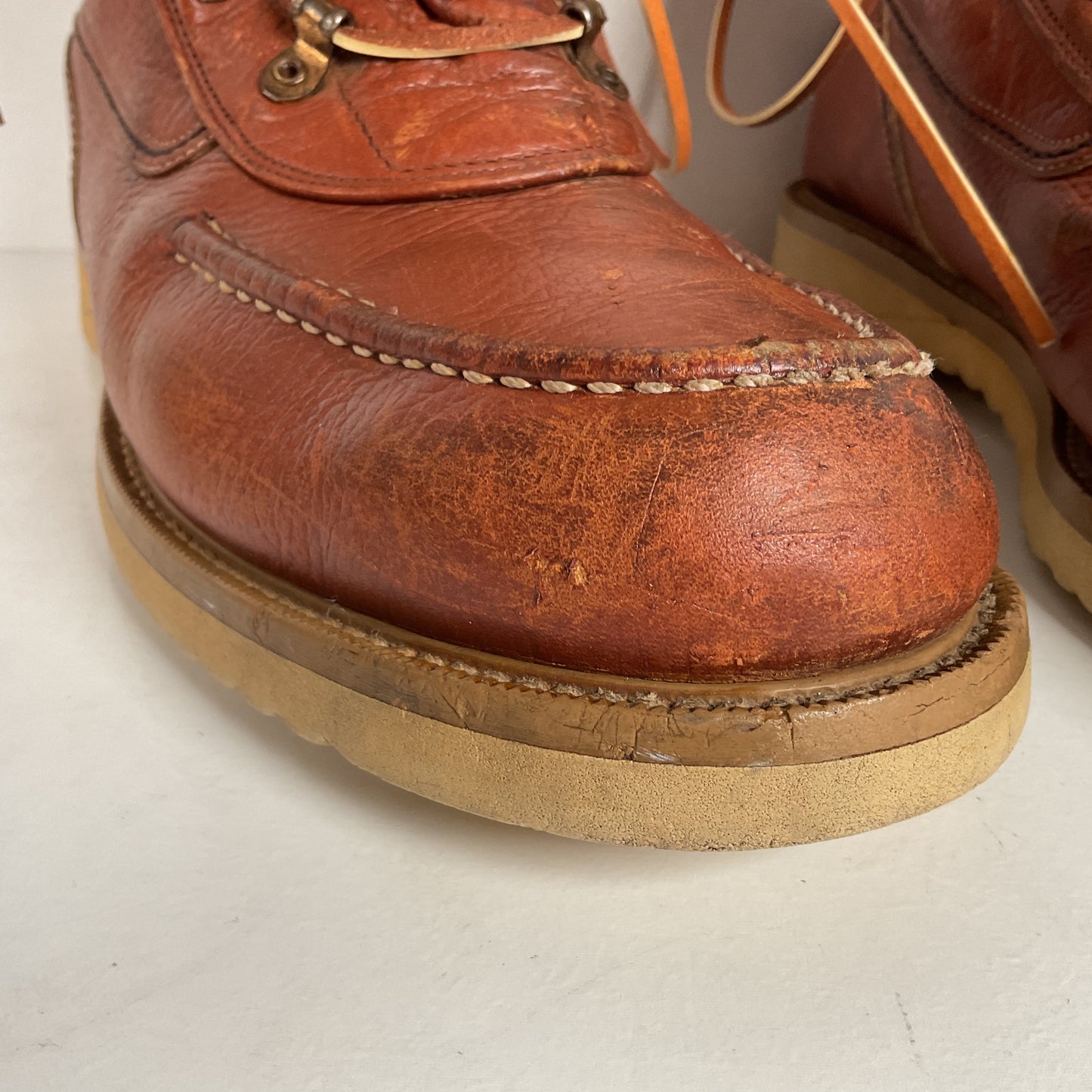 Vintage Montgomery Ward Powerhouse Boots | Moc Toe | Men’s 12 D