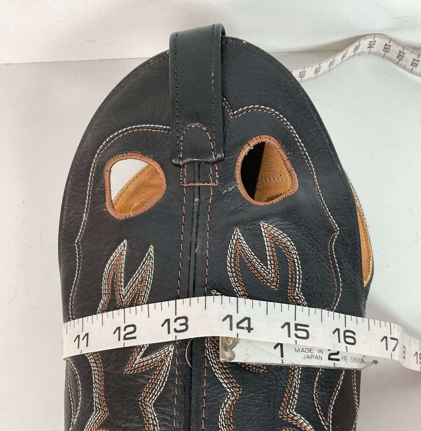 Shepler’s Brand Buckaroo Cowboy Boots 7 D Tall Punchy Top Oil Resistant