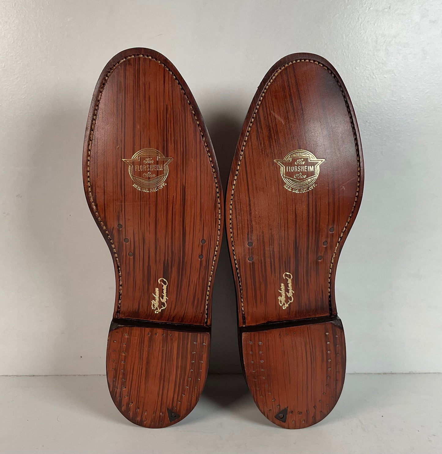 Vintage Florsheim Imperial Longwing Derby Loafers | V-Cleat | 93602 | Narrow | Men’s 9 C