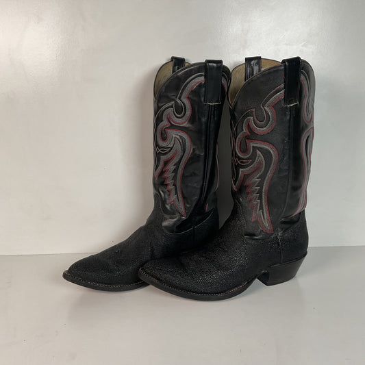 Men’s Exotic Sea Stingray Cowboy Boots 8.5 D