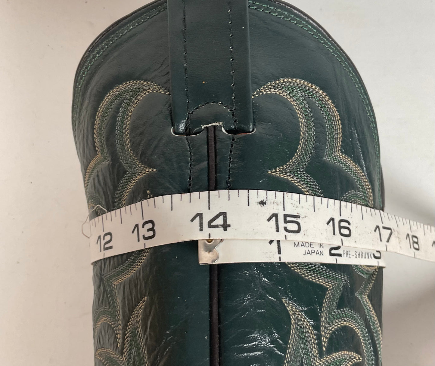 Nocona Emerald Green Teju Lizard Cowboy Boots Men’s 8.5 D | Women’s 9.5 USA Made