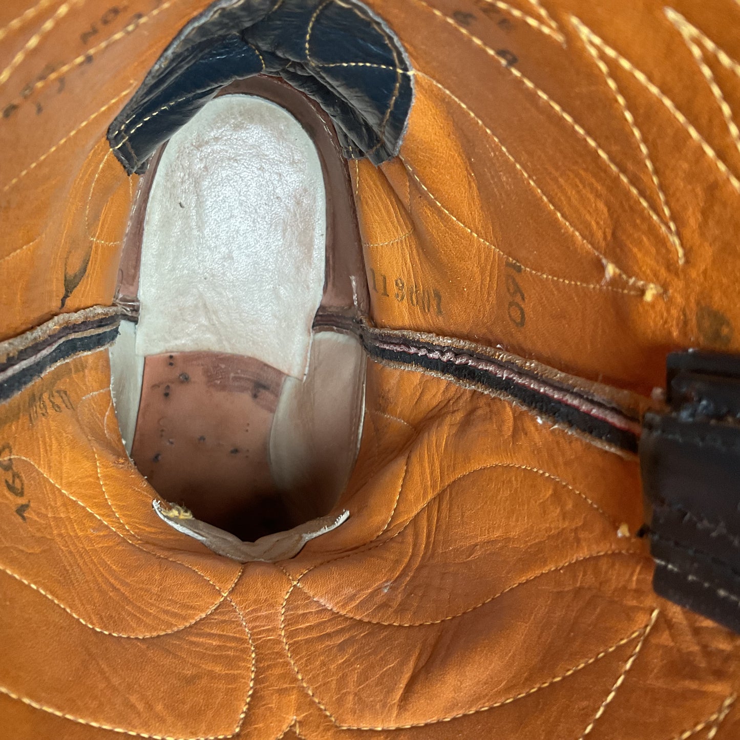 Vintage Tony Lama Cowgirl Boots | Lizard Tip | Gold Label | Men’s 6 A | Women’s 7