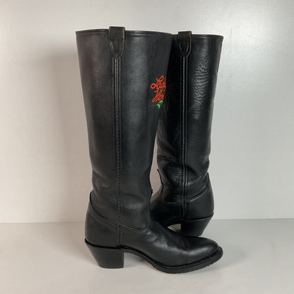 Lady Harley Davidson Motorcycle Boots | Tall | USA Made | Black | Women’s 7 M