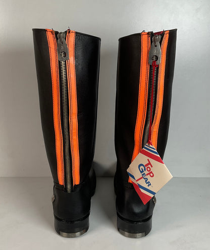 Vintage 1970s Wolverine Top Gear Motorcycle Boots UK 8 | US 9 Soft Toe