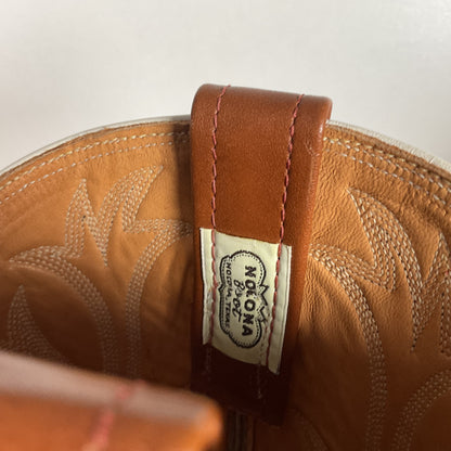 Vintage Nocona Lizard Wingtip Cowboy Boots | 1970s | Teju | Men’s 9 D