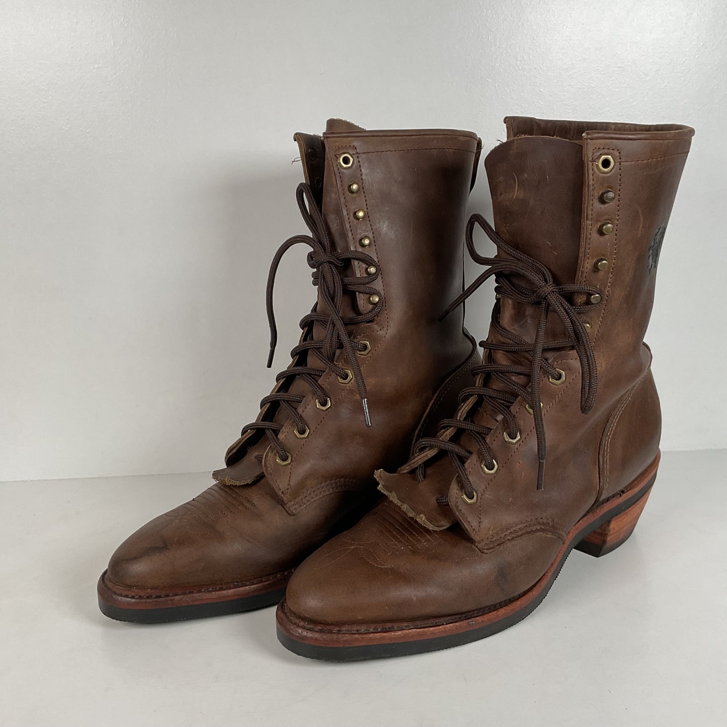 Chippewa Kiltie Packer Boots | Soft Toe | USA Made | Men’s 13 D