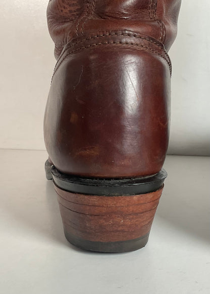 Vintage J. Chisholm Kiltie Packer Boots 10 D USA Made Soft Toe