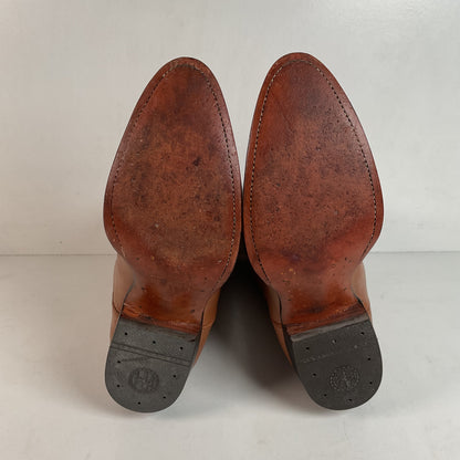 Montana Goat Skin Cowboy Boots | Brown | Men’s 8.5 D