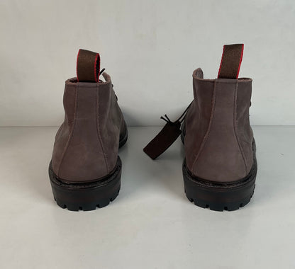 Allen Edmonds Grey Horween Nubuck Chukka Boots 9 3E Survey Port Washington