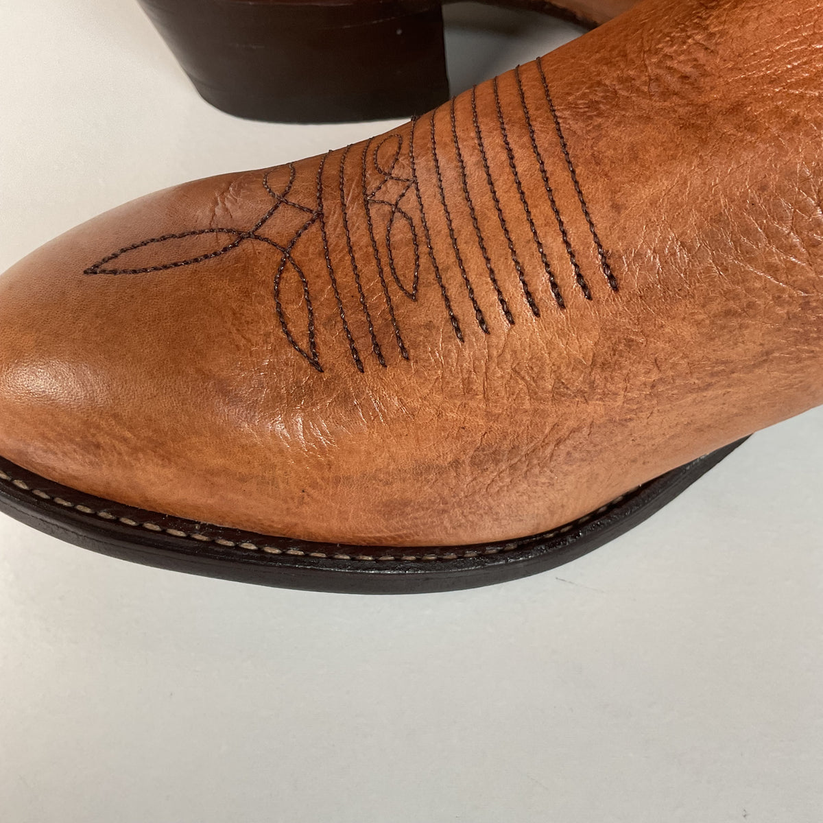 Vintage Tony Lama Bull Shoulder Cowboy Boots | USA Made | Men’s 9 D
