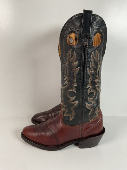 Shepler’s Tall Buckaroo Cowboy Boots 9 D Oil Resistant Work Sole