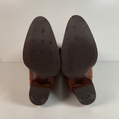 Vintage Anaconda Snakeskin Cowboy Boots | Exotic | Customized | Men’s 10.5