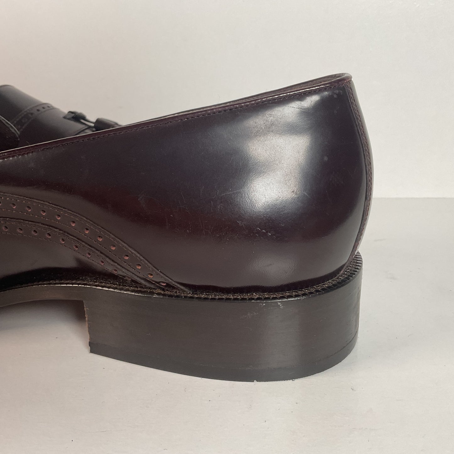 Bally Tassel Loafers | Burgundy Patent | Men’s 15