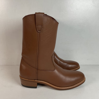 Vintage Double H Ranchwell Wellington Boots 12 D USA Made Pull On