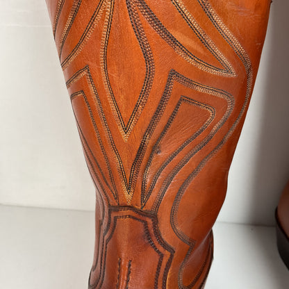 Vintage Wolverine Cowboy Boots | Made In Spain | 1970s | Men’s 11 D