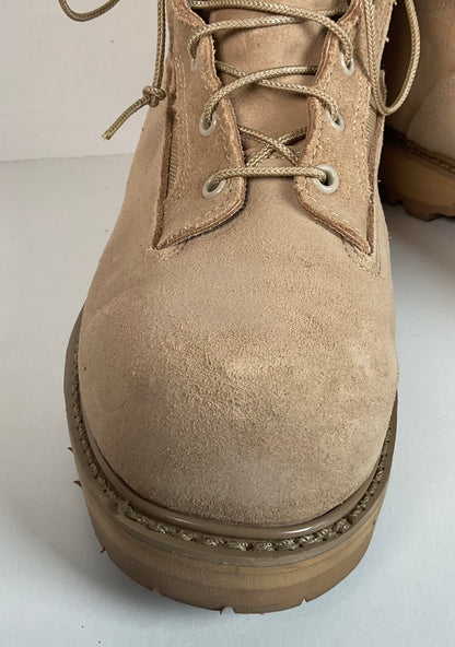 Bates Temperate Climate Combat Boots 11.5 R USA Made Desert Tan
