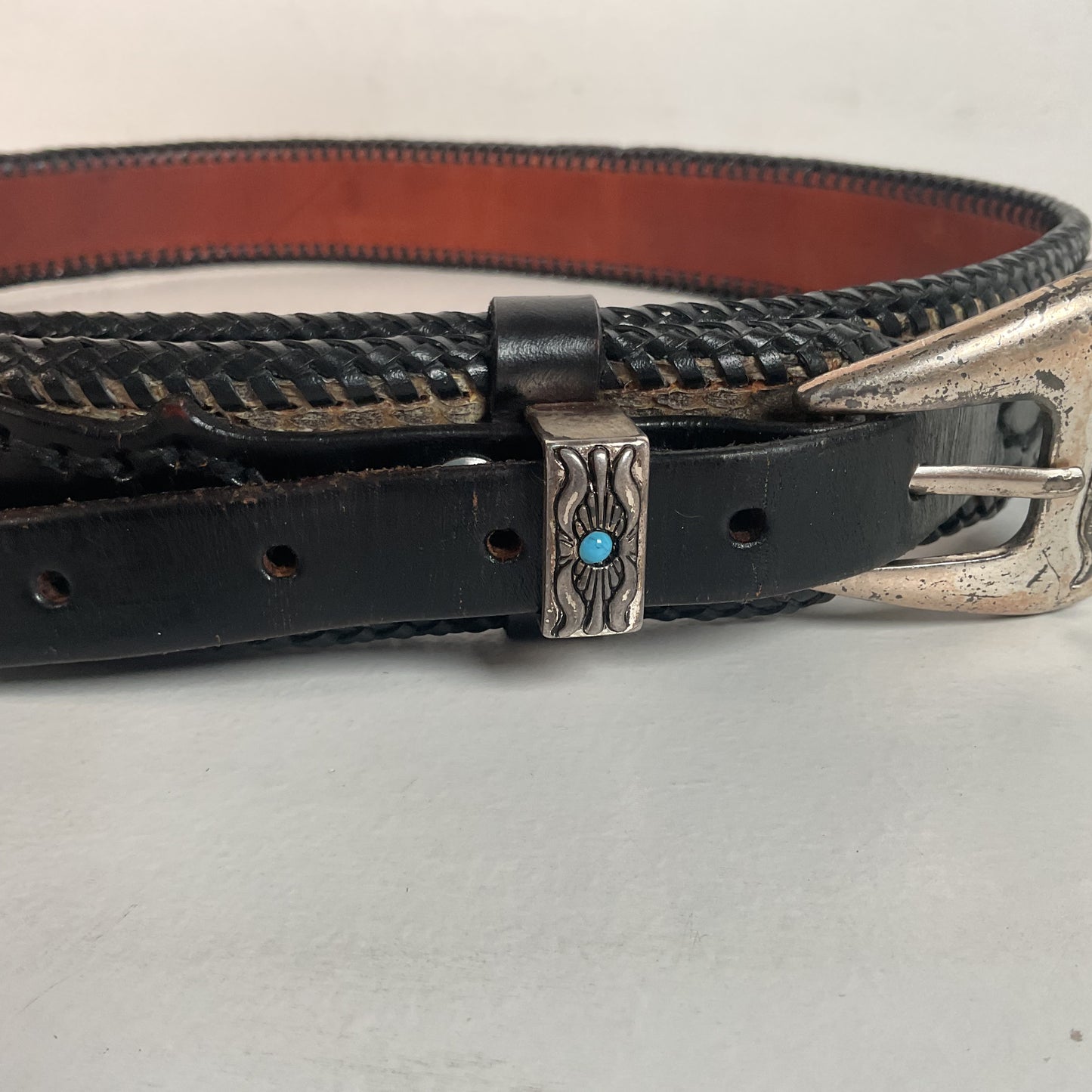 Custom Timber Rattlesnake Cowboy Belt |Canebrake | Braided | Snake Skin