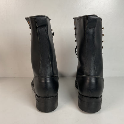 Vintage Safety Toe Linesman Boots 9 EE USA Made Biker