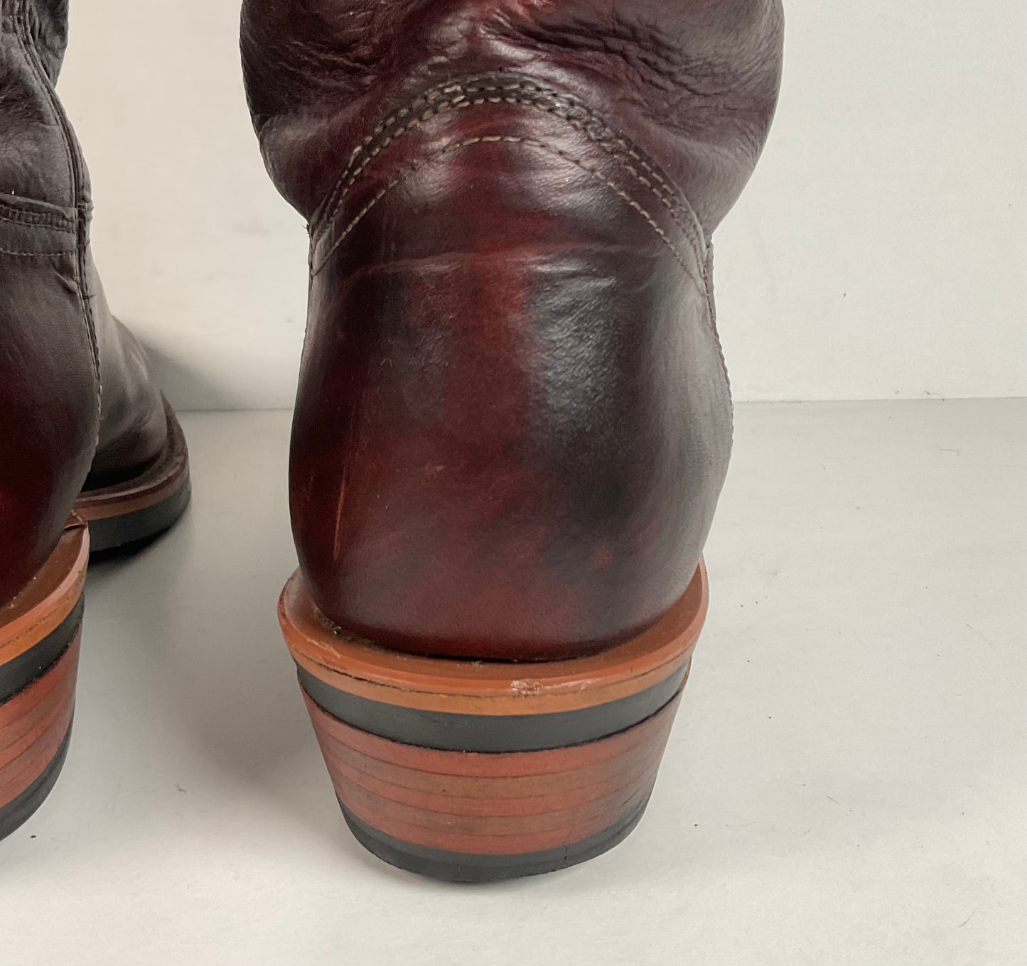 Chippewa Corbel Wellington Cowboy Boots | USA Made | Briar Pitstop | 14 D