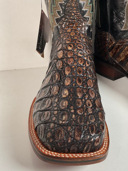 Dan Post Everglades Caiman Cowboy Boots | Exotic | Retired Model | Men’s 13 EW