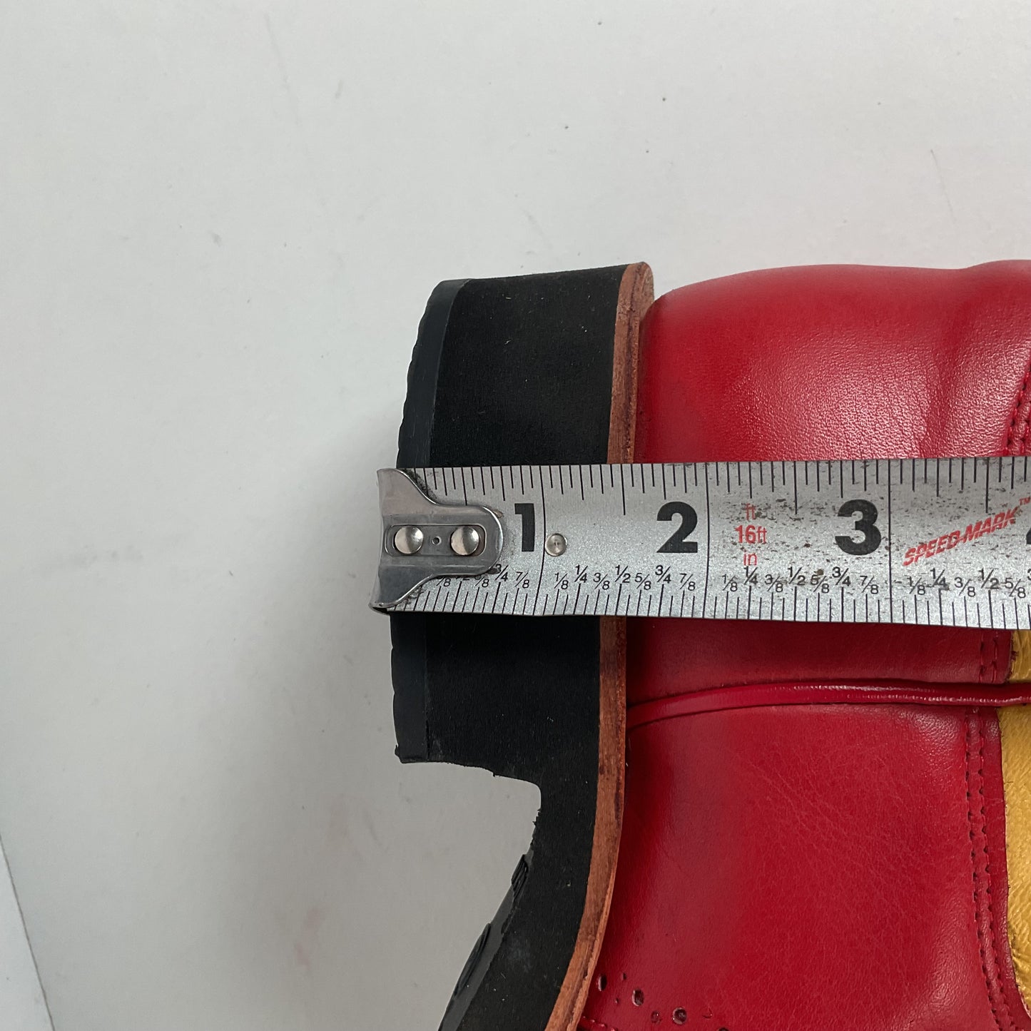 Justin Tekno Crepe Cowgirl Boots | Kansas City Chiefs | USA Made | 8.5 C