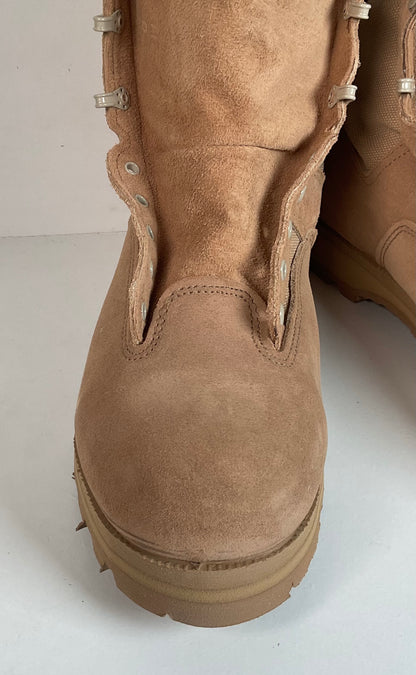 Bellville Army Combat Boot Temperate Weather 13 R USA Made Desert Tan