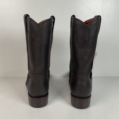 Lucchese for Resistol Ranch Cowboy Roper Boots | Brown Calf | Men’s 8 D
