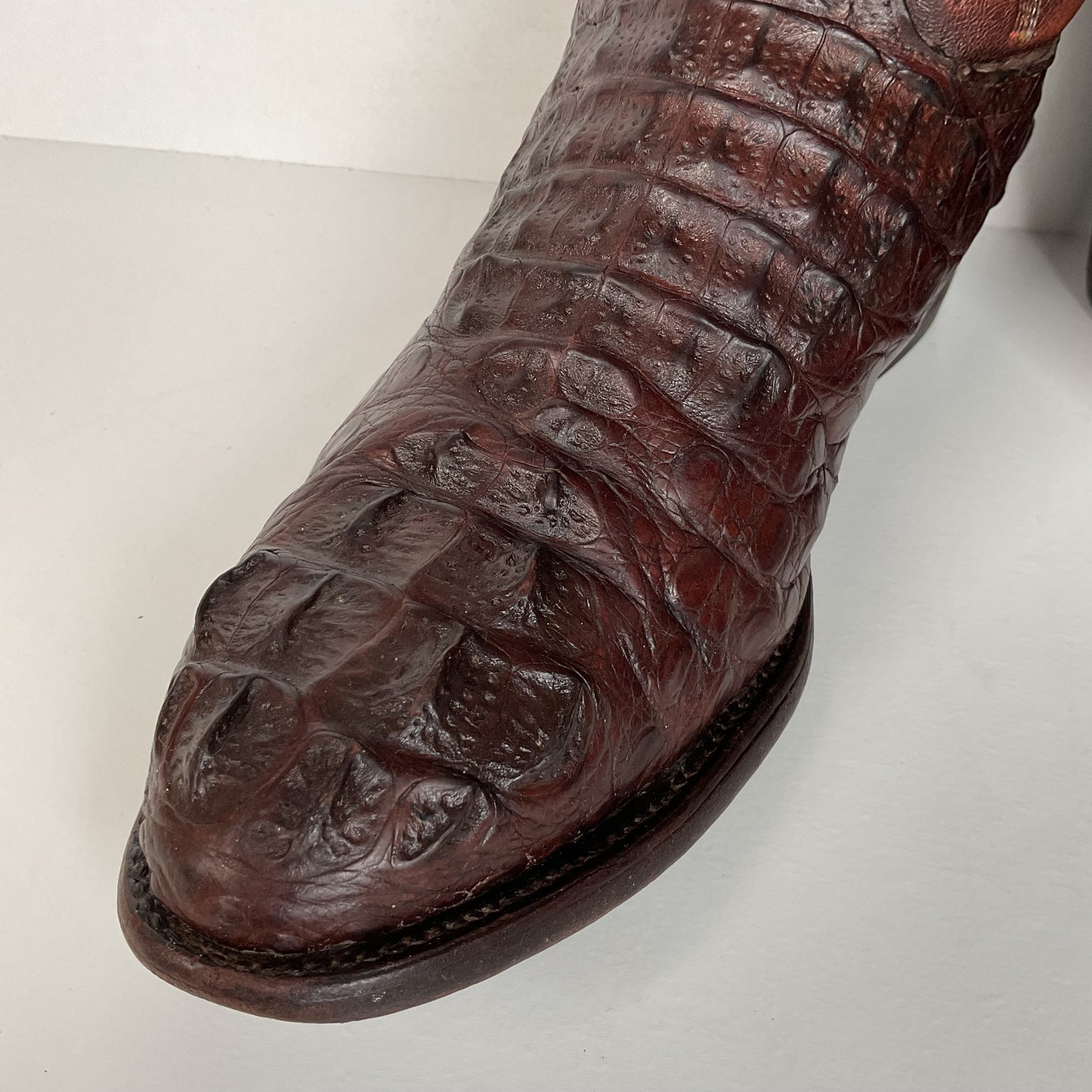 McClintock Hornback Caiman Cowboy Boots | Exotic | Men’s 9 D