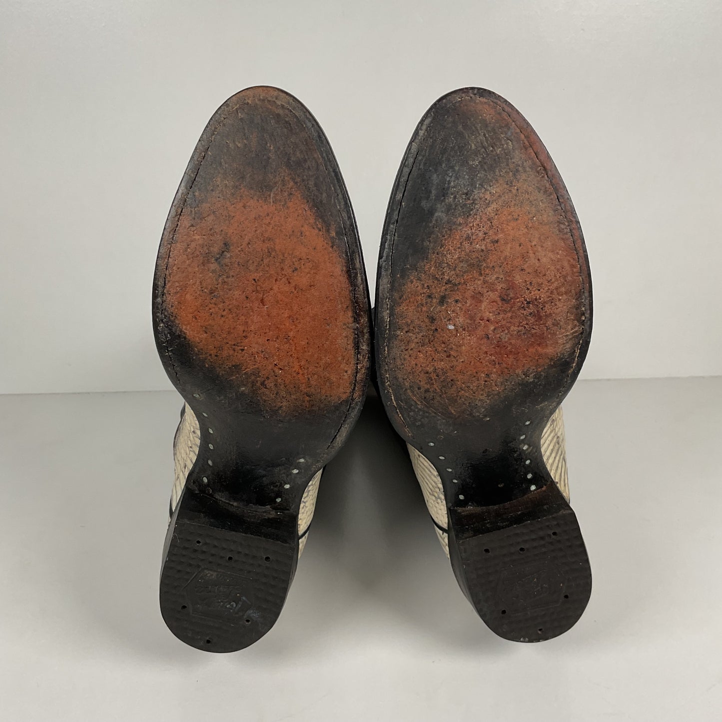 Vintage Tony Lama Water Snake Cowboy Boots | Snakeskin | Men’s 8.5 D