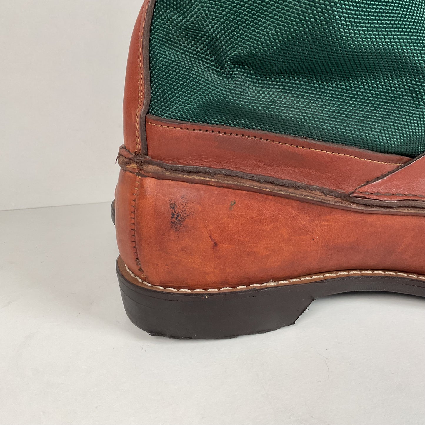 Vintage Gokey Botte Sauvage Snake Boots | Green Canvas | Men’s 13.5 D