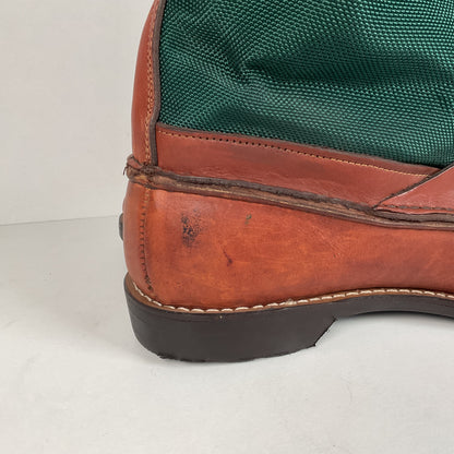 Vintage Gokey Botte Sauvage Snake Boots | Green Canvas | Men’s 13.5 D