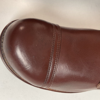 Vintage Vietnam War Brown Jump Boots 11 N (Narrow) Cap Toe Paratrooper