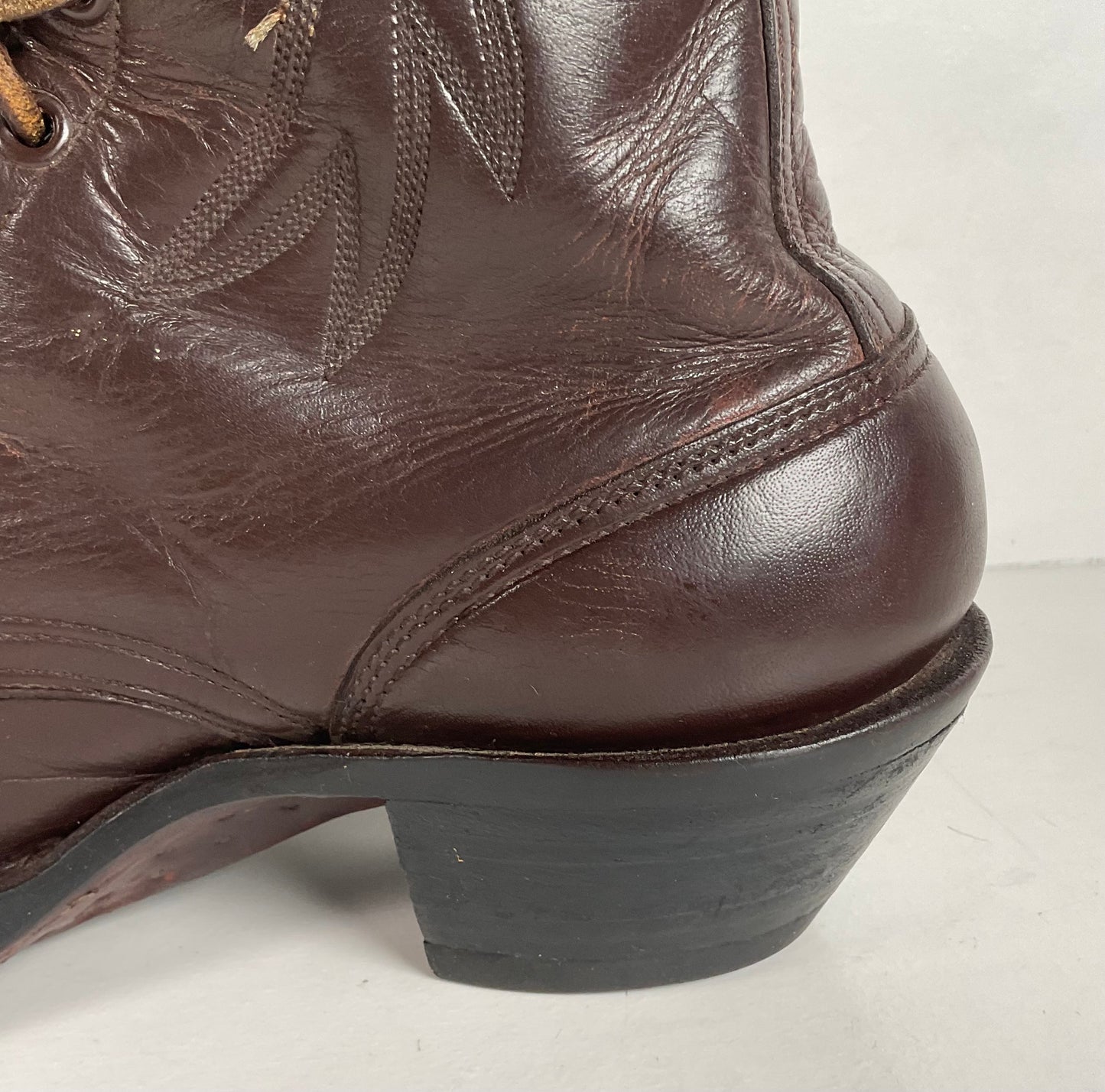 Custom Kiltie Packer Boots | Dark Brown | Men’s 9 D
