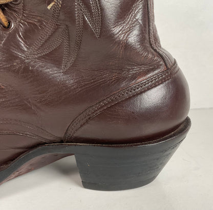 Custom Kiltie Packer Boots | Dark Brown | Men’s 9 D