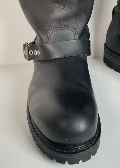 Vintage Carolina Engineer Boots | Safety Toe | USA Made | Men’s 11 W