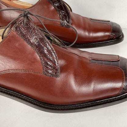 Belvedere Ostrich Leg Derby Shoes | Exotic | Men’s 10 M