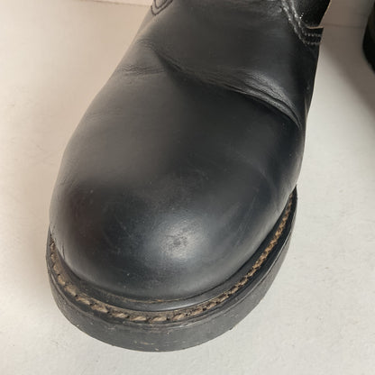 Vintage Heavy Duty Engineer Boots 7.5 USA Made Steel Toe Motorcycle