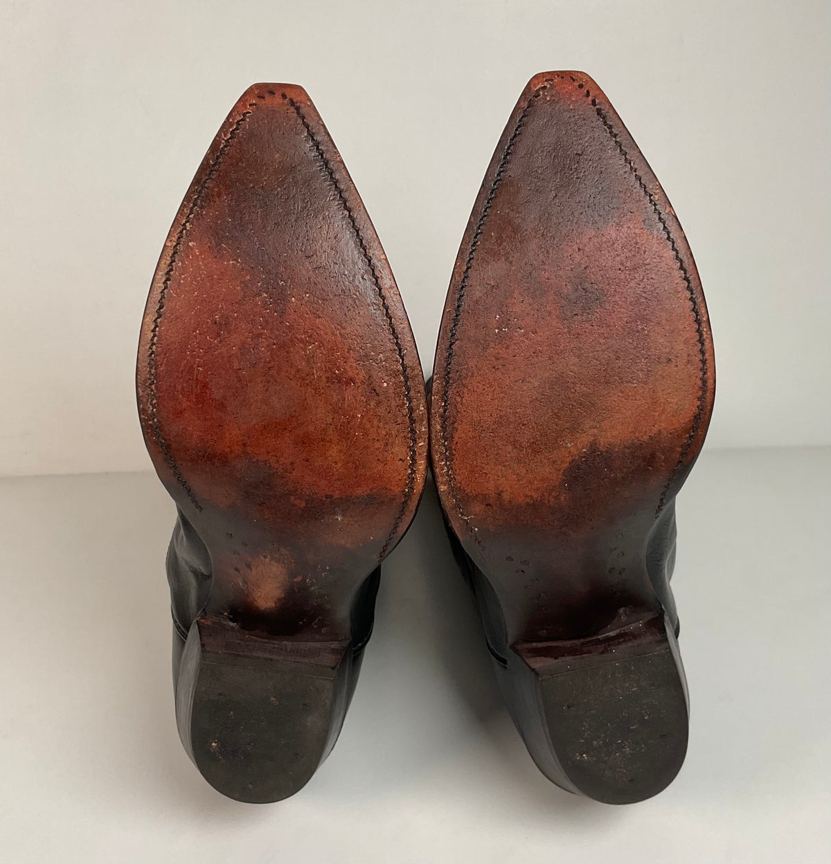 Vintage Nocona Wingtip Cowboy Boots | Exotic Ostrich Quill | Men’s 11 D
